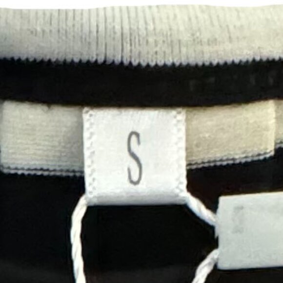 Alaster Queen Short Sleeved Black and White Striped Dress Size S NWT - Picture 2 of 8